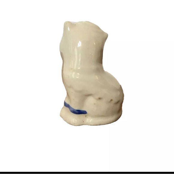 Vintage Salt or Pepper Shaker Replacement Shawnee Puss 'n Boots Cat Bow Pottery - Picture 4 of 11